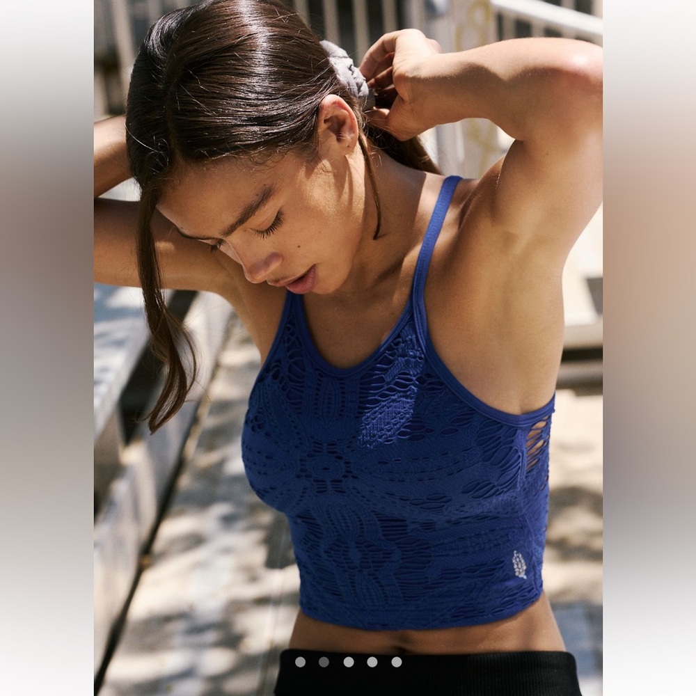 NWT Happiness Runs Crop Tank Free People